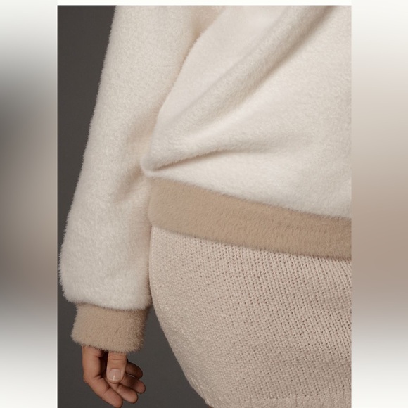 Anthropologie Maeve Cozy Ringer Sweatshirt - Picture 5 of 16